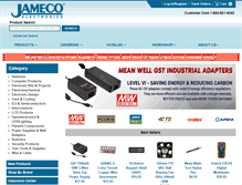 Tablet Screenshot of jameco.com